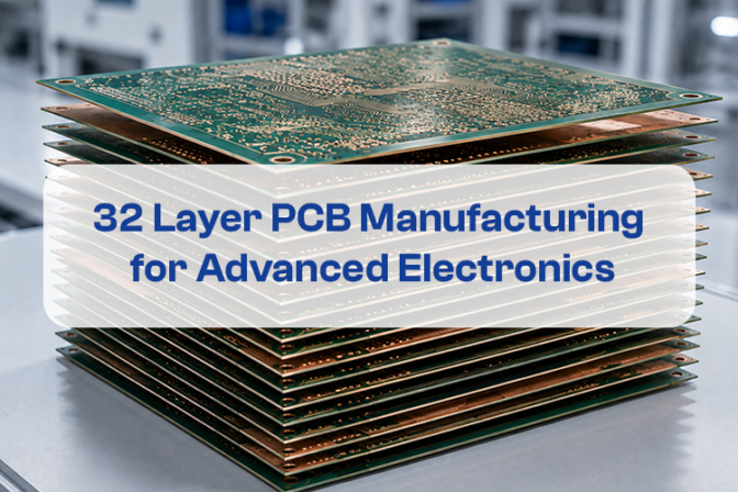 32 Layer PCB Manufacturing for Advanced Electronics