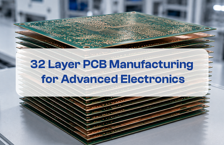 32 Layer PCB Manufacturing for Advanced Electronics