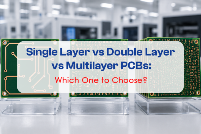 Single Layer vs Double Layer vs Multilayer PCBs: Which One to Choose?