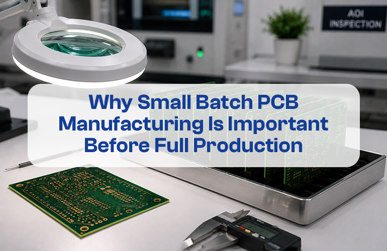 Why Small Batch PCB Manufacturing Is Important Before Full Production