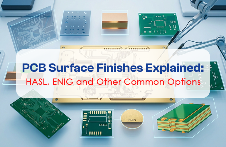 PCB Surface Finishes Explained: HASL, ENIG and Other Common Options
