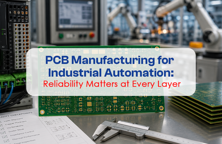 PCB Manufacturing for Industrial Automation: Reliability Matters at Every Layer