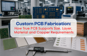 Custom PCB Fabrication: How True PCB Supports Size, Layer, Material and Copper Requirements