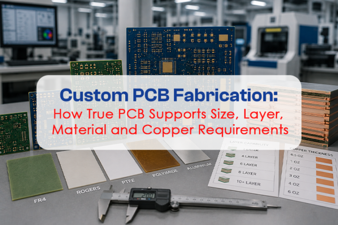 Custom PCB Fabrication: How True PCB Supports Size, Layer, Material and Copper Requirements