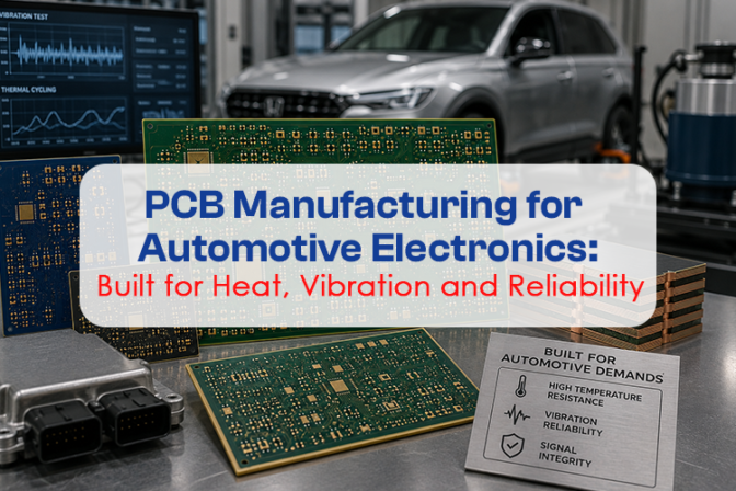 PCB Manufacturing for Automotive Electronics: Built for Heat, Vibration and Reliability