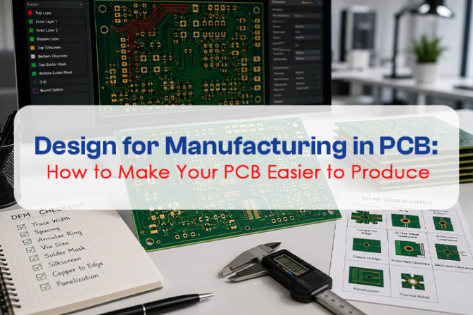 Design for Manufacturing in PCB: How to Make Your PCB Easier to Produce