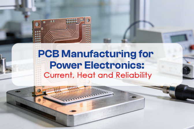 PCB Manufacturing for Power Electronics: Current, Heat and Reliability