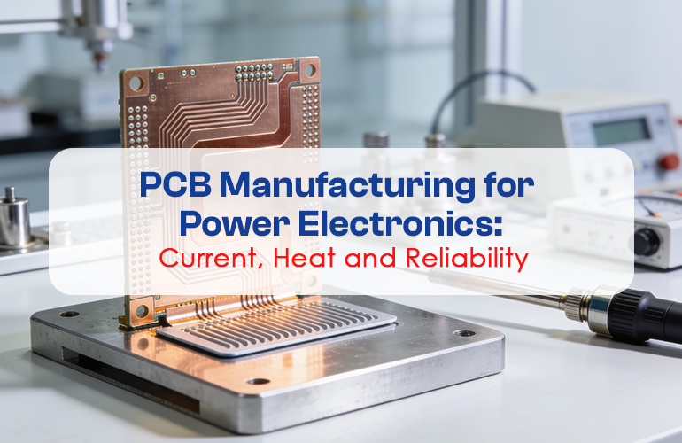 PCB Manufacturing for Power Electronics: Current, Heat and Reliability