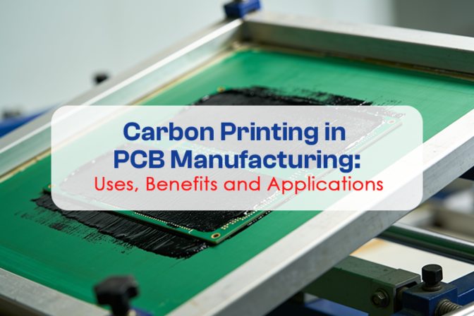 Carbon Printing in PCB Manufacturing: Uses, Benefits and Applications